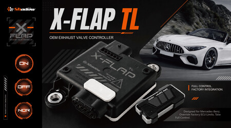 X-FLAP TL OEM контроллер клапана выхлопа - Электронный контроллер клапана выхлопа для автомобилей нового поколения Mercedes-Benz & Mercedes-AMG
